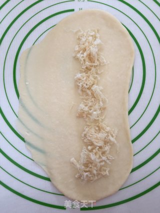 #四session Baking Contest and It's Love to Eat Festival# Scallion Ham and Pork Floss Steak Buns recipe