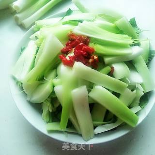 Vegetarian Stir-fried Cabbage Stems recipe