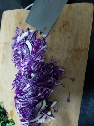 Refreshing Mixed Purple Cabbage recipe