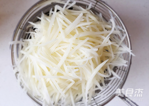 Vinegar Shredded Potatoes recipe