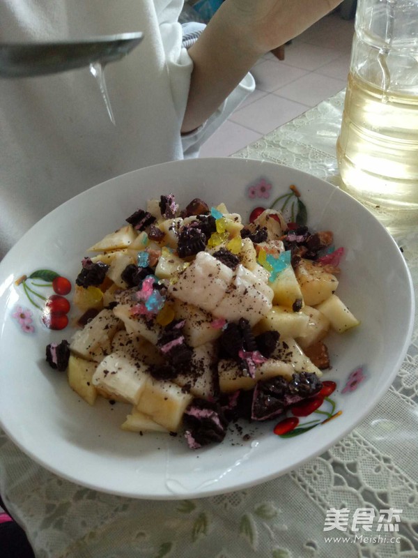 Multicolored Fruit Salad recipe