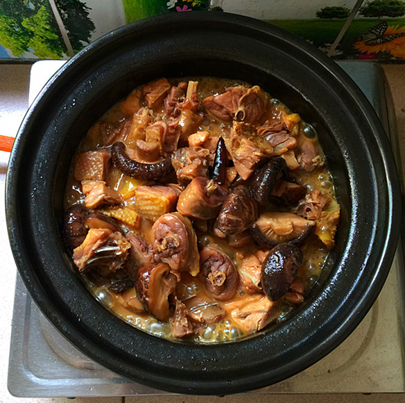 Braised Chicken with Mushrooms recipe