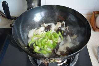 Fried Fungus with Yam recipe