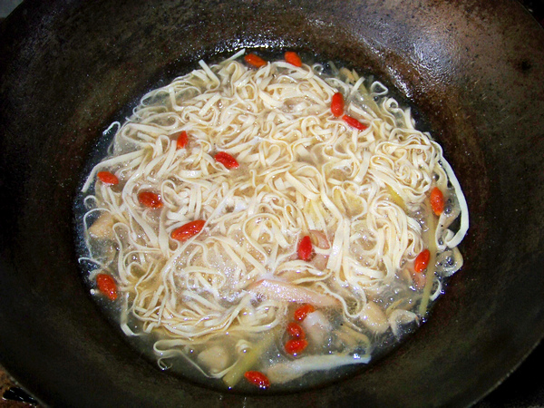 Thousands of Hair in Seafood Soup recipe