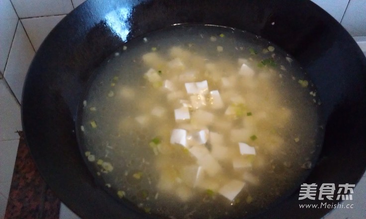 Spring Vegetable Tofu Soup recipe