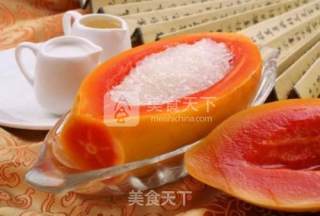 Papaya Bird's Nest recipe