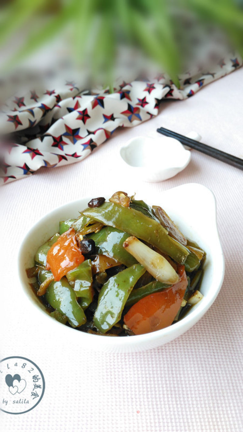 Soy Sauce and Green Peppers recipe