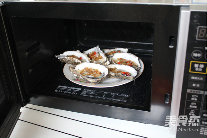 Microwave Grilled Oysters recipe