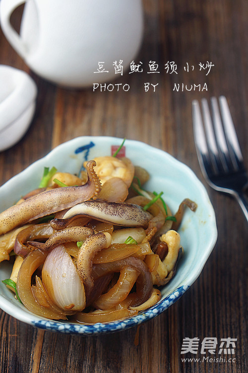 Fried Squid with Bean Sauce and Squid recipe