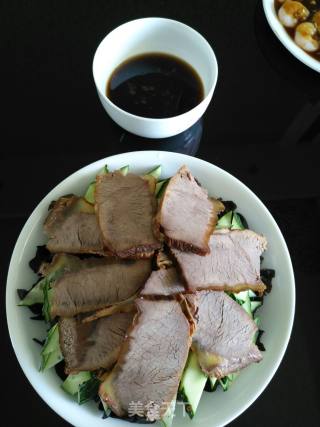 Beef with Cucumber Fungus recipe