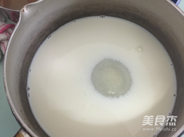 Matcha Baked Pudding recipe