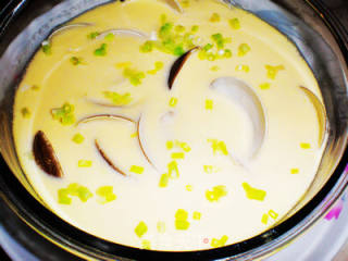 Clams Steamed Egg recipe
