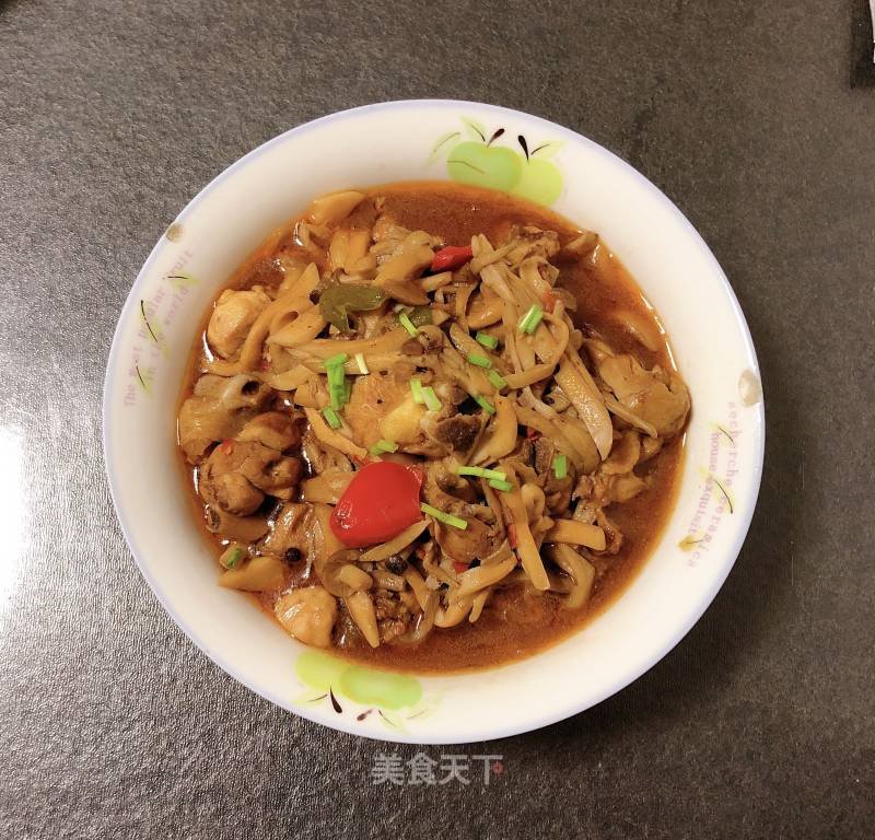 Chicken Stew with Mushrooms recipe