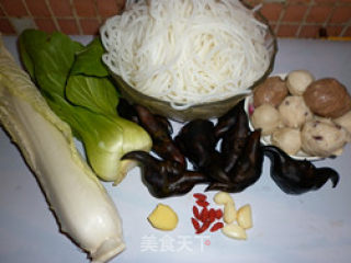 Water Chestnut Rice Noodles recipe