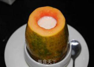 Papaya Coconut Milk Jelly recipe