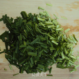 Chopped Five-spice Chives for Staple Food recipe
