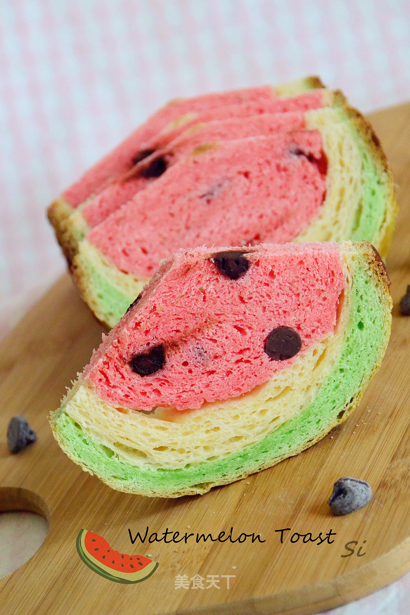 #aca烤明星大赛#watermelon Toast recipe