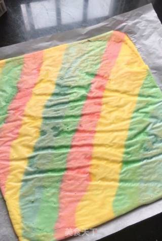 Rainbow Cake Roll recipe