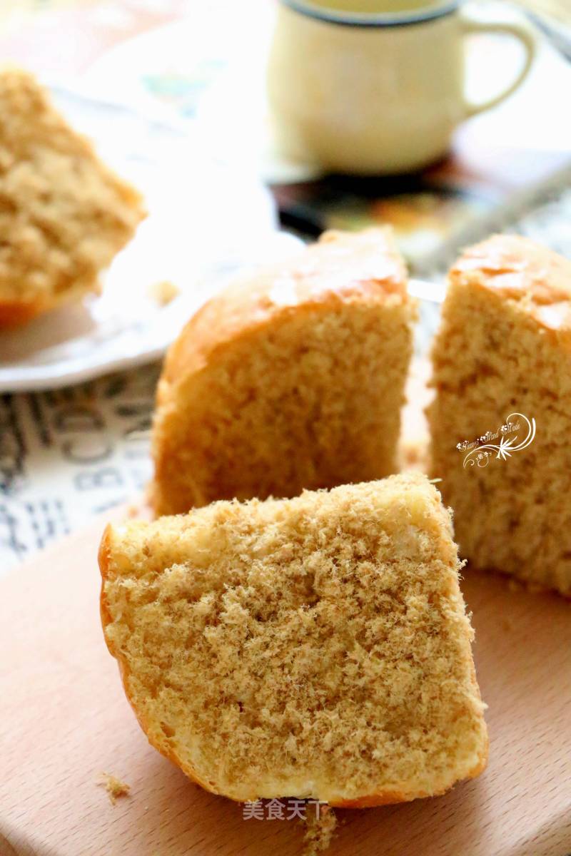 Pork Floss Bun recipe