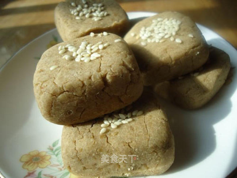 Sesame Glutinous Rice Mung Bean Cake recipe