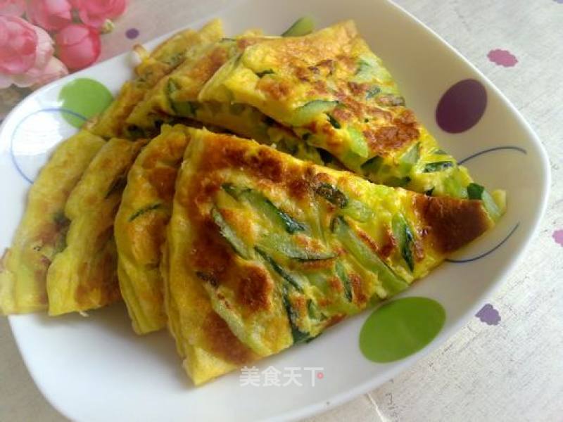 Cucumber Egg Cake recipe