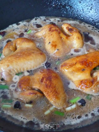 Secret Braised Chicken Wings recipe
