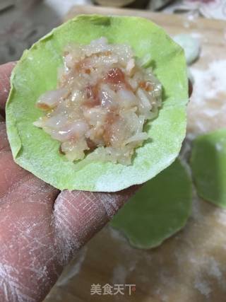 White Radish Shellfish Jade Dumplings recipe