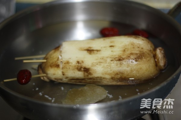 Stuffed Lotus Root with Glutinous Rice recipe