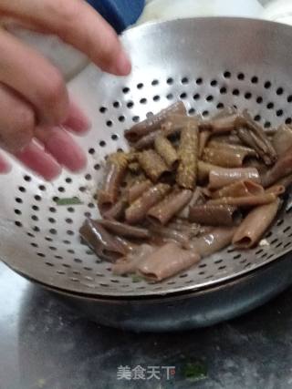 Fried Sea Intestines recipe