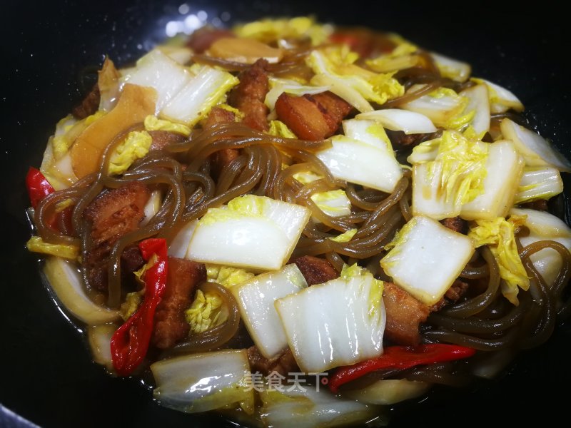 Braised Pork and Cabbage Vermicelli recipe