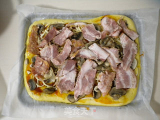 Bacon and Mushroom Pizza recipe