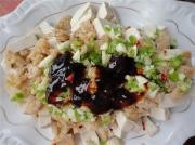 Tofu with Sea Rice in Oyster Sauce recipe