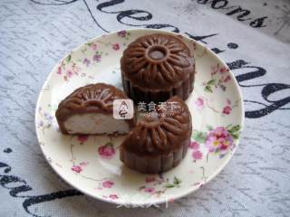 Coffee Snowy Mooncakes recipe