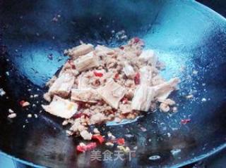 Minced Meat, Chopped Pepper and Yuba recipe