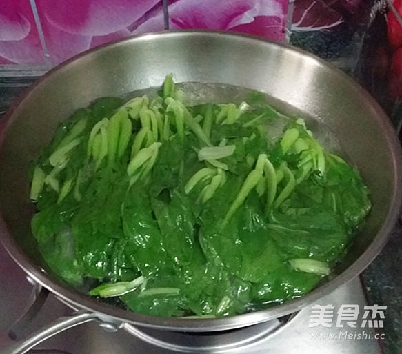 Pork Liver Soup with Green Vegetables recipe