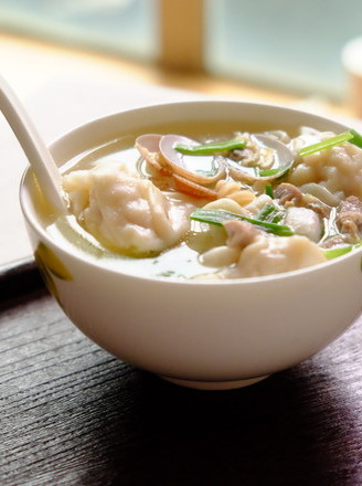 Seafood Wonton Soup recipe
