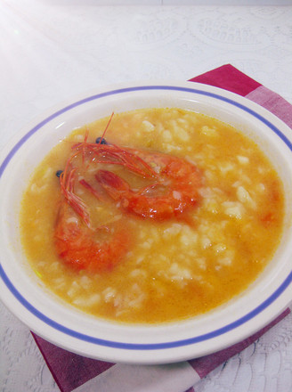 Shrimp and Tomato Lump Soup recipe