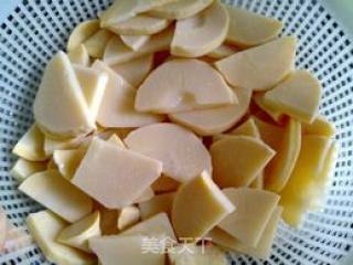 Stir-fried Pork Belly with Bamboo Shoots recipe