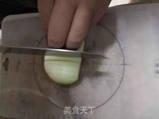 Three Minutes Onion Mixed with Pork Liver recipe