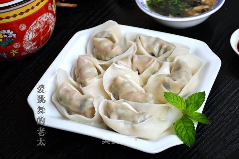 Big Wontons with Cowpea Mince recipe