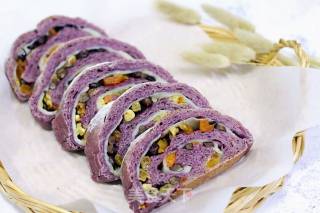 Purple Sweet Potato Mochi Sandwich Soft European recipe