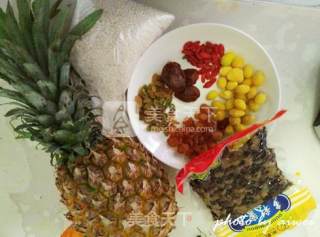 Pineapple Eight Treasure Rice recipe