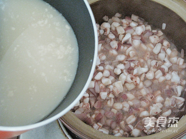 Onion Squid Stewed Rice recipe