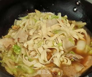 Northeast Chinese Cabbage Stewed Dried Tofu recipe