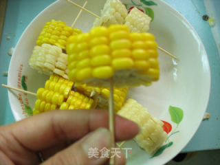 Milky Taste [boiled Corn with Cheese and Milk] recipe