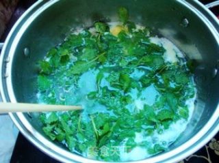 Mint Egg Soup recipe