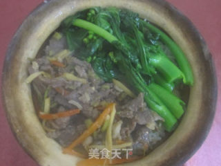 Beef Claypot Rice recipe