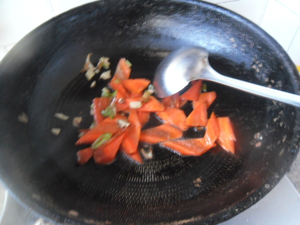 Cabbage Slices Roasted Belly recipe