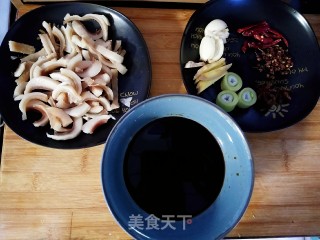 Soy Bean Sprouts Boiled Pork Skin recipe