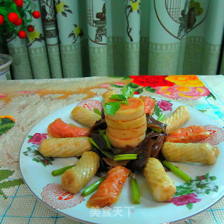 Fried Fish. Meat Rolls recipe